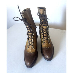 Chippewa Boots 7 M Brown Mens Bay Golden Crazy Horse Packer Boot USA Western